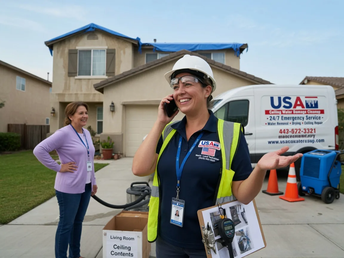 Ceiling Water Damage Restoration Texhoma, OK FAQs